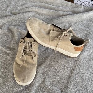 Merrell Women’s Gridway moccasin shoes women’s size 9.5 natural‎ canvas Sneakers